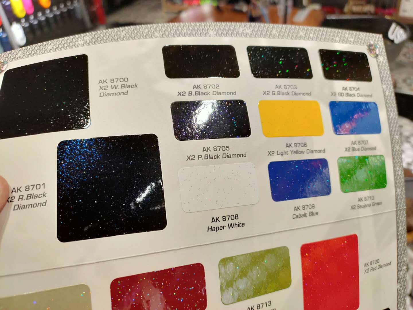 Aikka X2 DIAMOND COLOUR CARD